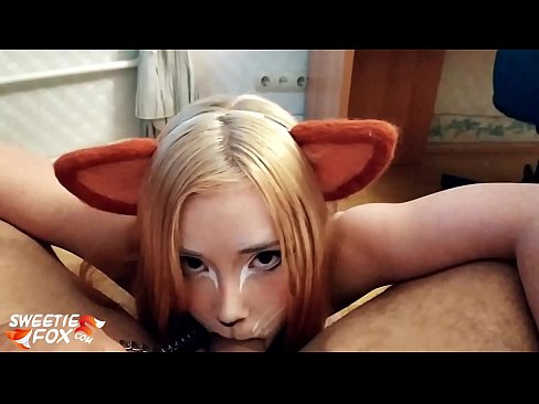 ❤️ Китсуне го проголта курот и сврши во устата Порно vk на порно mk.serviporno.ru